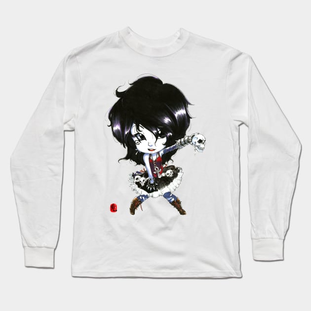 Death kawaii Long Sleeve T-Shirt by ArchiriUsagi